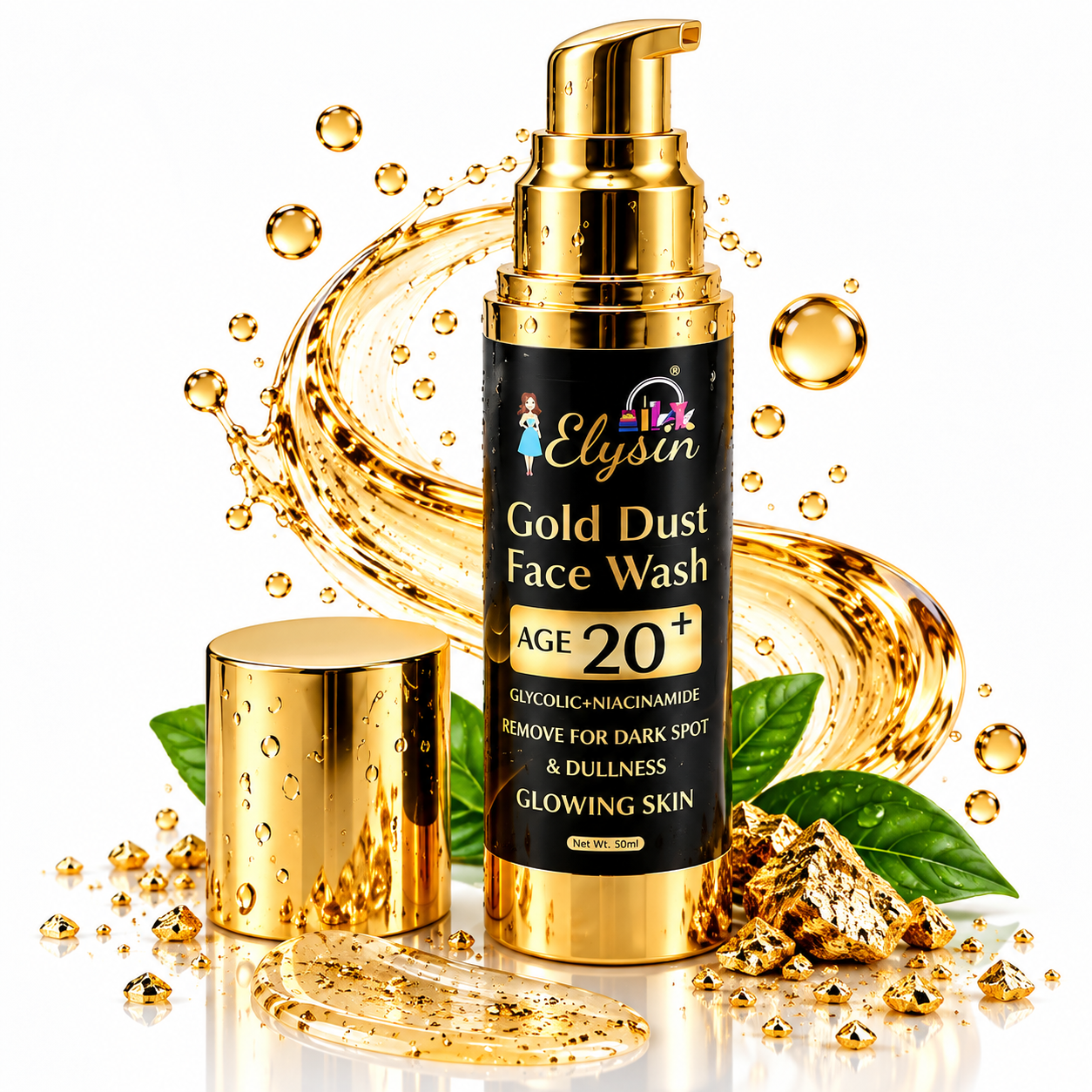 Elysin Luxurious Gold Face Wash