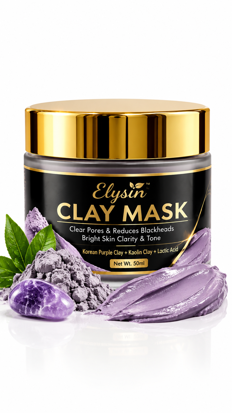 Elysin Brightening Purple Clay Mask