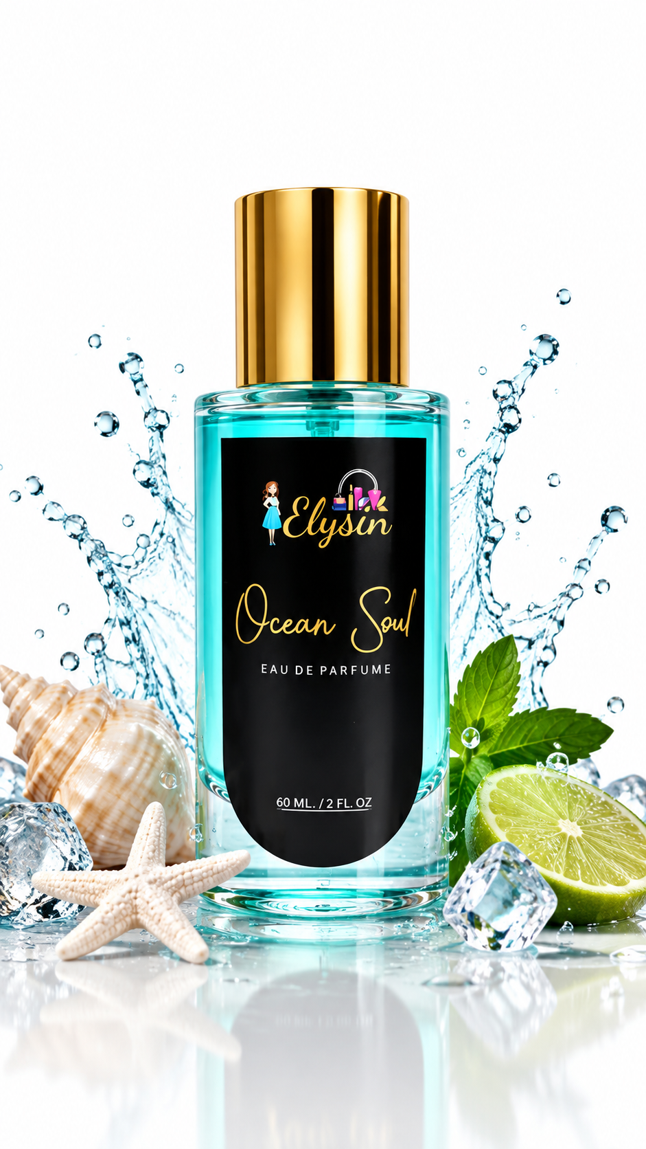 Elysin Ocean Soul Perfume – 12 Hour Fragrance Guarantee